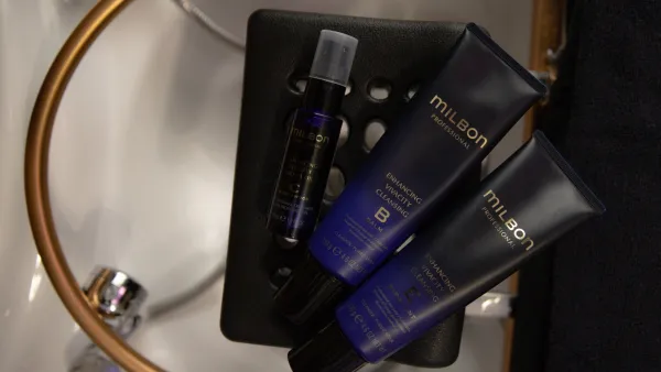 Milbon Enhancing Vavacity Products to help with hair loss. 